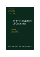The Sociolinguistics of Grammar.pdf